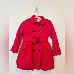 Toddler Girl Red Jacket for 4-5 T
